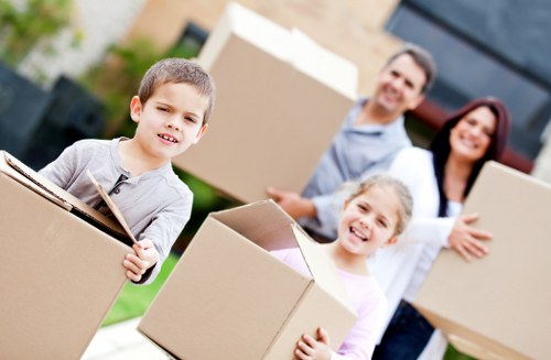 Safe and secure packing materials used by experts