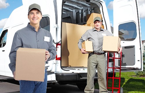 Truck of removalists ready for a move in Manandvan Stockwell